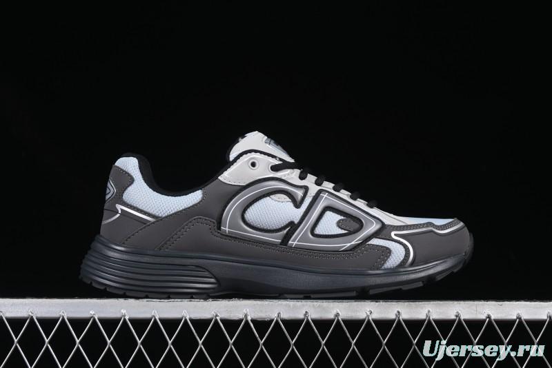 Dior B30 Sneakers with Reflective CD30 Logo and Lightweight Rubber Sole - CD30