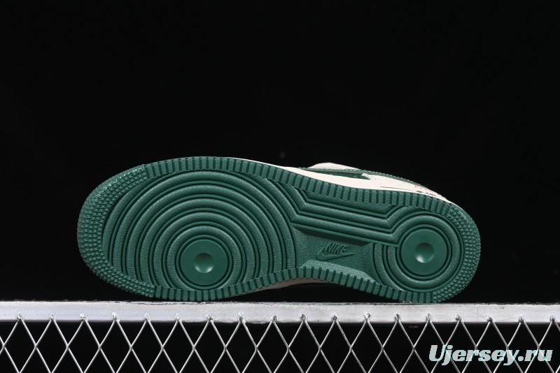 Nike Air Force 1 '07 Low The North Face Collaboration Green Snake Scale Casual Sneakers - DM6688-015