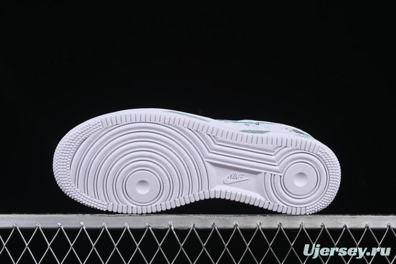 Nike Air Force 1'07 Low "Octopus Brother" SpongeBob Comic Series Squidward Middle East Casual Sneakers - FB8971-060