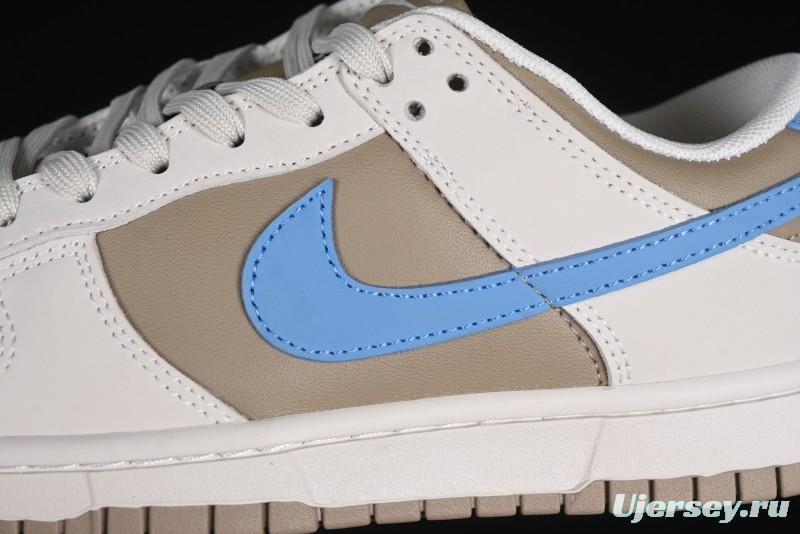 Nike Dunk Low Retro Premium Casual Sneakers in Caramel Cream - HQ1175-240