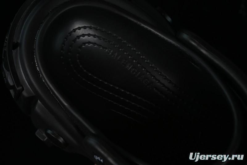 Balenciaga Hardcrocs Slide EVA Round-Toe Ultra Thick Sole Clog Sandals - W1S8N1010