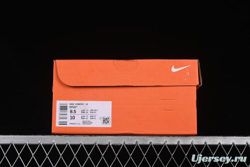 Nike Air Zoom Vomero 18 Running Shoes with Lunar-Inspired Cushion and Zoom Air Unit - HM6803-103