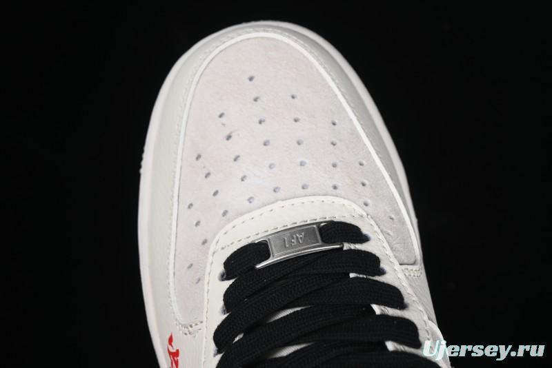 Nike Air Force 1 '07 Low Supreme Snake Year Limited Edition Basketball Shoes with Python Swoosh - DM6688-026
