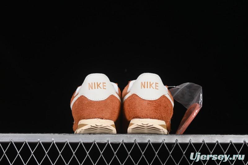 Nike Classic Cortez Leather Retro First Generation Leather Running Shoes - HF3142-200