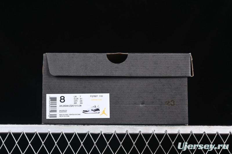 Nike Air Jordan Legacy AJ312 Low Triple Strap Sneakers - FQ7827-110