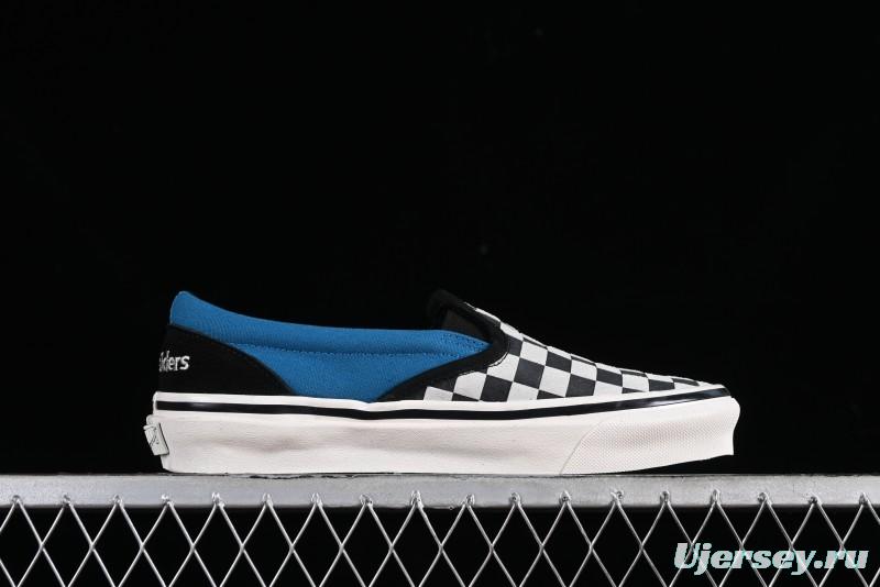 Vans Slip-On x Liberaiders Origami Checkerboard Low-Top Casual Sneakers - VN000V0SAPK