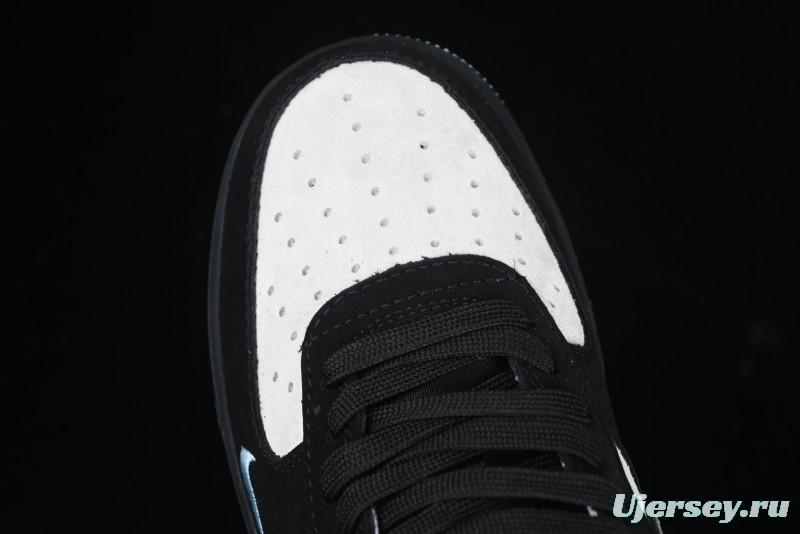 Nike Air Force 1 '07 Low Supreme Collaboration Tiffany Blue Low-Top Casual Sneakers - DF0188-025