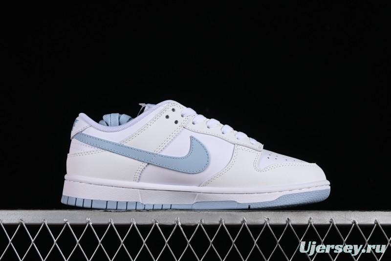 Nike SB Dunk Low Light Blue White Skateboarding Shoes - DV0831-109