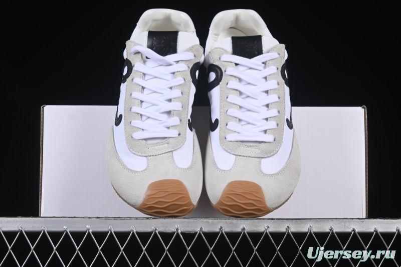 Loewe Ballet Runner 2.0 Sneakers Retro Style Low-Profile Casual Sports Shoes with Asymmetric Toe Design - Ballet Runner 2.0