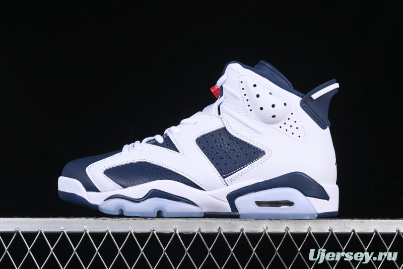 Nike Air Jordan 6 Retro "Olympic" Basketball Shoes - CT8529-164
