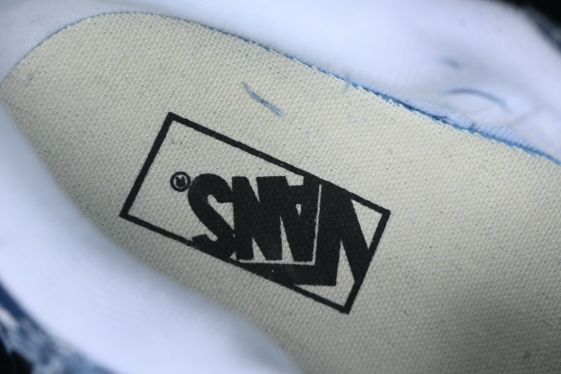 Vans Knu Skool Washed Tie-Dye Low-Top Casual Skate Shoes - VN000CS0239