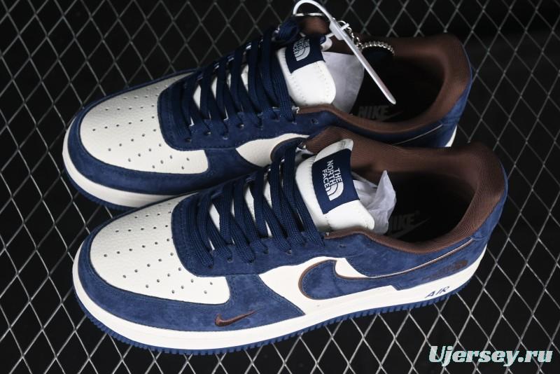 Nike Air Force 1'07 Low The North Face Collaboration - Steel Blue Low-Top Casual Sneakers - KK1988-032