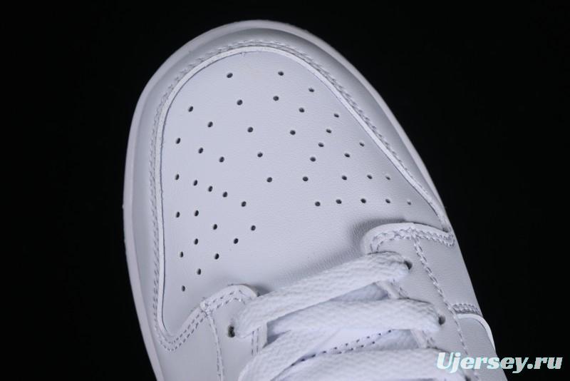 Nike SB Dunk Low All-White Low-Top Casual Skate Shoes - DV0831-101