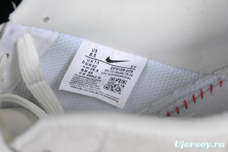 Nike Air Force 1 '07 Low Grey Pig Suede Graffiti Casual Sneakers - DF0188-035