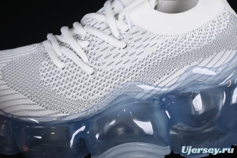 Grounds Bubble High Platform Sneakers White Gray - AJE5