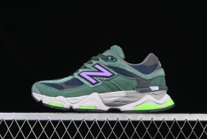 New Balance 9060 Retro Casual Running Shoes with ABZORB Cushioning Technology - U9060GRE