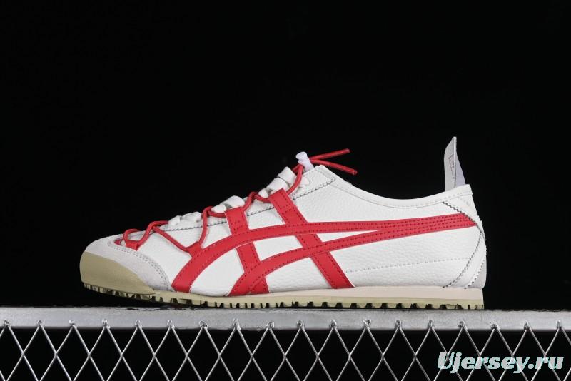 OnitsukaTiger Mexico 66 Low-Top Lace-Up Casual Running Shoes - 1183C216-100
