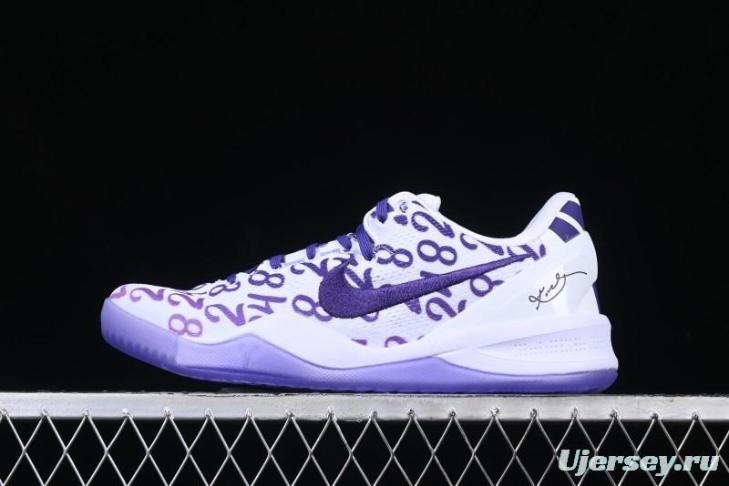 Nike Kobe 8 "SYSTEM" Protro Retro Basketball Shoes for Men - FQ3549-100