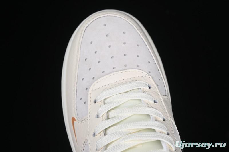 Nike Air Force 1 '07 Low UN Collaboration Beige Grey Metal Tag Casual Sneakers - DF0188-023