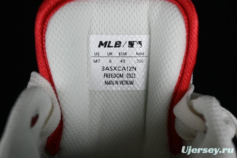 MLB Chunky Liner Basic New York Yankees Thick Sole Casual Sneakers with 6cm Height Increase - 3ASXCA12N43RDS