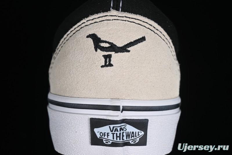 Vans Buzz Old Skool Peace Dove Classic Canvas Patchwork Low-Top Skate Shoes - VN000CR5BPB