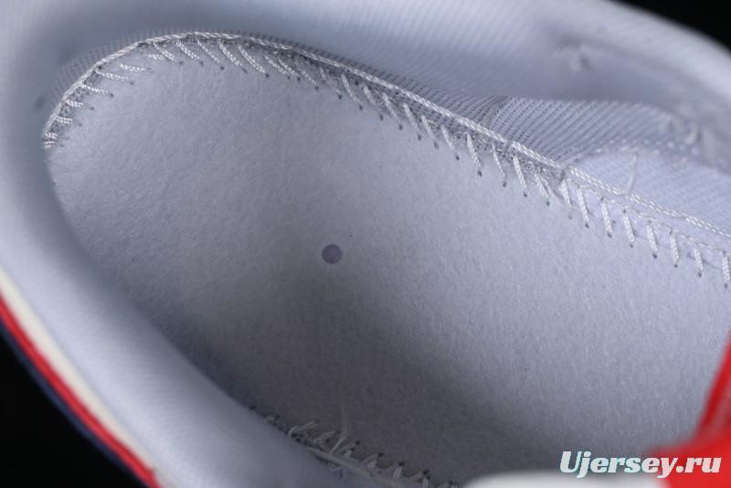 Nike SB Dunk Low UN Collaboration Anniversary Edition Custom Lifestyle Sneakers with Black Swoosh and Gum Sole - DM6868-032