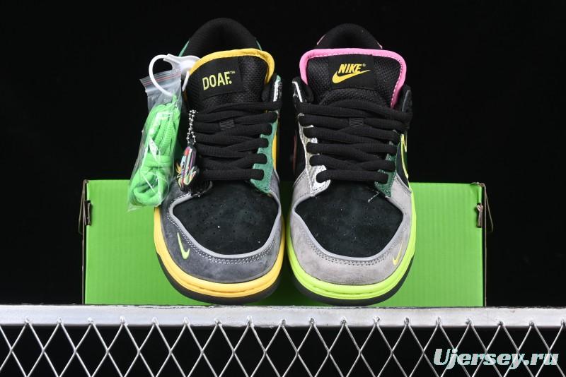 Nike Dunk Low "What The Ducks" Oregon Ducks Football Team Low-Top Casual Sneakers - HV1454-001