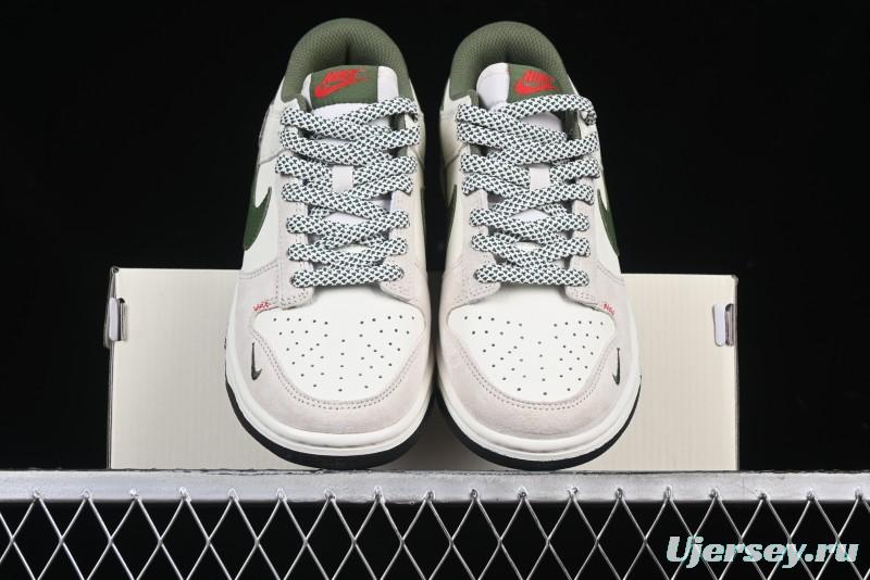 Nike SB Dunk Low UN Collaboration Year of the Snake Limited Edition Green Snake Swoosh Anniversary Custom Low-Top Casual Sneakers - DJ2024-070
