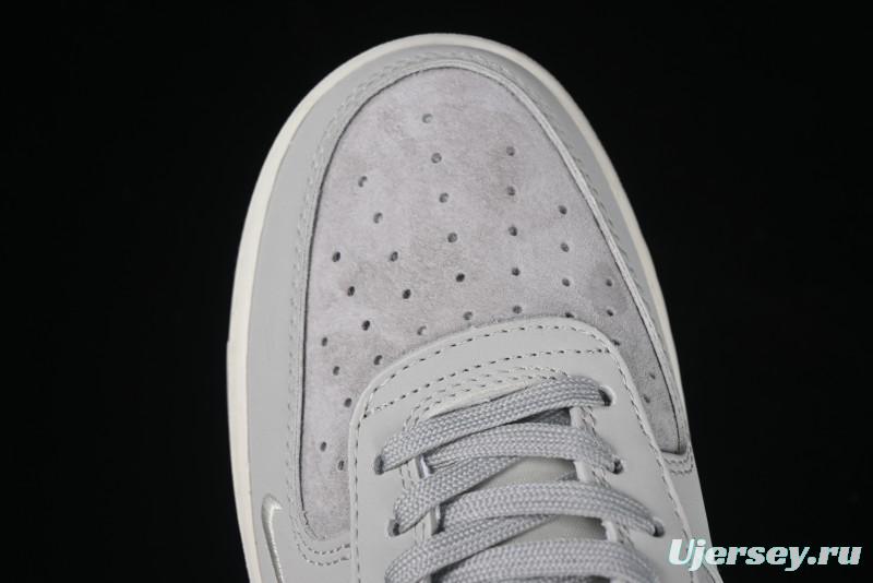 Nike Air Force 1 '07 Low Stussy Collaboration Galaxy Grey Low-Top Casual Sneakers - KK1988-055