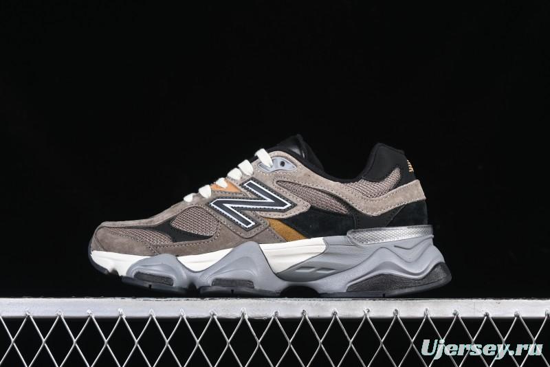 New Balance NB9060 Series Retro Casual Running Shoes with ABZORB Cushioning - U9060FMB