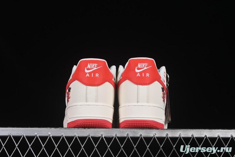 Nike Air Force 1 '07 Low Nezha Collaboration Demon Pill Low-Top Casual Sneakers - XZ6188-199