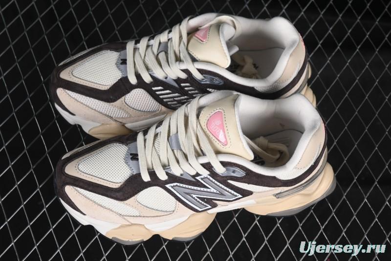 New Balance NB9060 Series Retro Casual Running Shoes with ABZORB Cushioning - U9060FLP