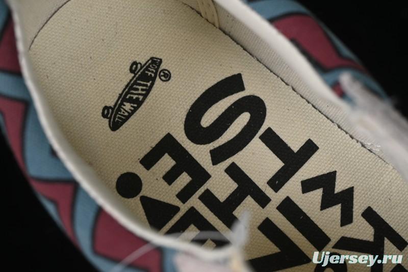 Vans Parra x Otw By Vans Low-Top Casual Skate Shoes with Surrealist Pop Art Design - VN0A3WKT4QA