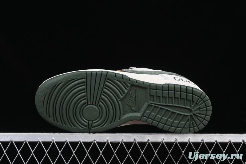 Nike SB Dunk Low Gucci Collaboration Anniversary High-End Custom Low-Top Casual Sneakers - DM6868-026