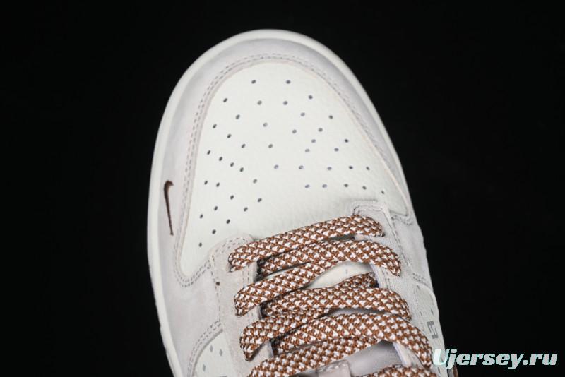 Nike SB Dunk Low Fendi Collaboration Anniversary High-End Custom Low-Top Casual Skate Shoes - DJ2024-057