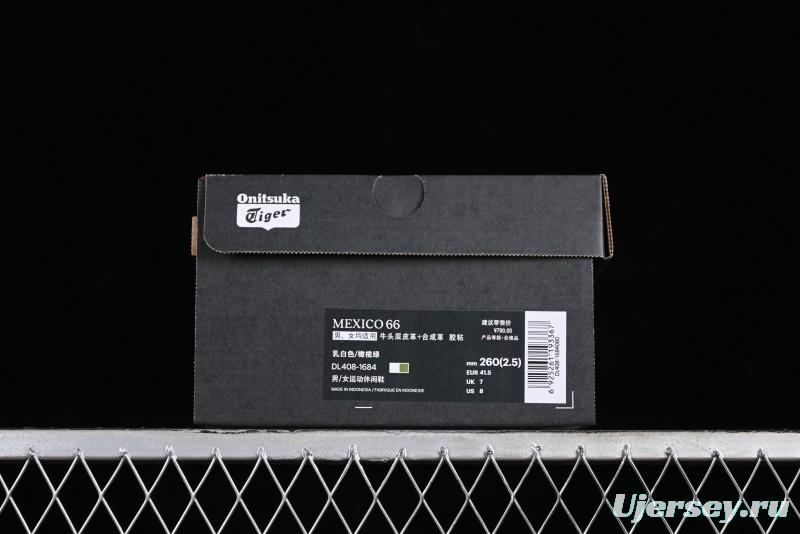Onitsuka Tiger Mexico 66 Low-Top Leather Casual Running Shoes - DL408-1684