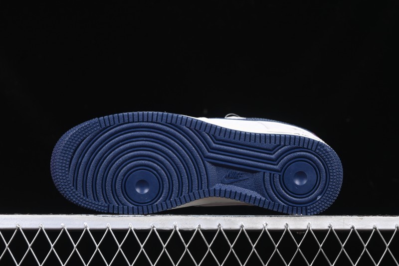 Nike Air Force 1 '07 Low Year of the Snake Limited Edition Grey Blue Red Pig Leather Low-Top Casual Sneakers - XZ2025-666