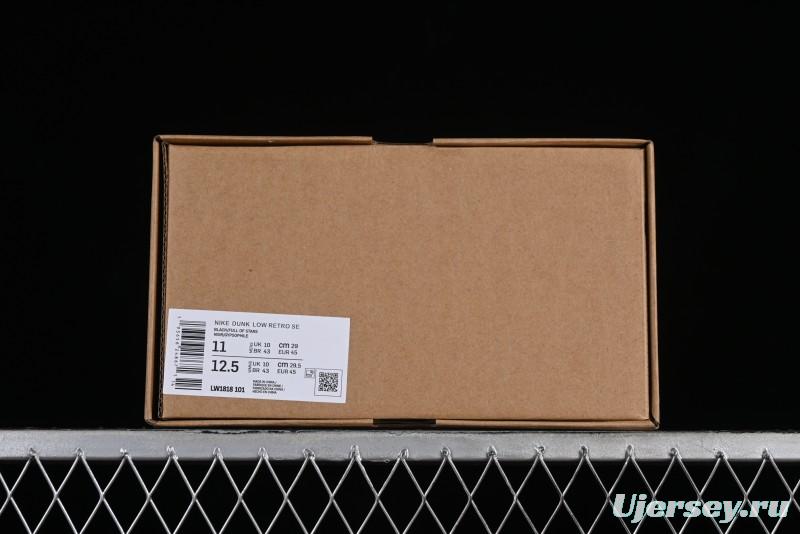 Nike SB Dunk Low Black Starry Sky Anniversary Custom Low-Top Casual Skate Shoes - LW1818-101