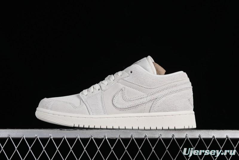 Nike Air Jordan 1 Low AJ1 Casual Sneakers in Earth Gray - FQ3055-100