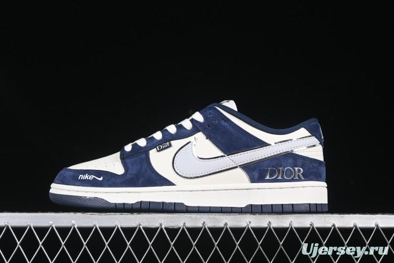 Nike SB Dunk Low Dior Collection Anniversary Custom Low-Top Casual Skate Shoes - KK1333-033