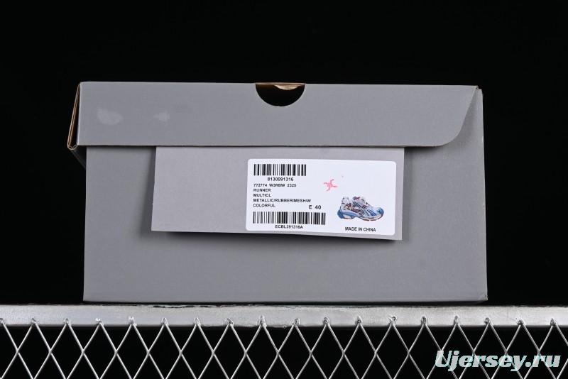 Balenciaga Runner Kith Four Color Retro Casual Shoes - W3RBW2325