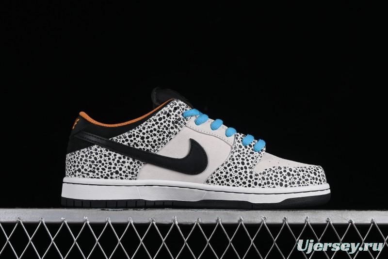 Nike SB Dunk Low Safari "Olympics" Stone Pattern SB Low Top Casual Sneakers - FZ1233-002