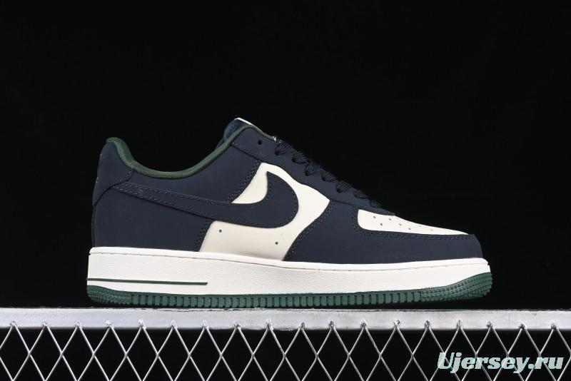 Nike Air Force 1 '07 Low Stussy Collaboration Explosive Blue Low-Top Casual Sneakers - KK1988-040