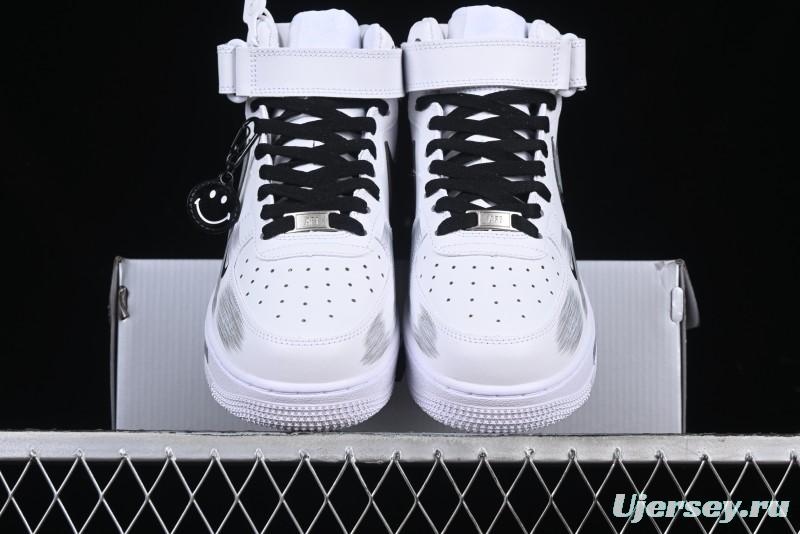 Nike Air Force 1 '07 Mid Custom Print Anime Theme Casual Sneakers - ZH0316-053