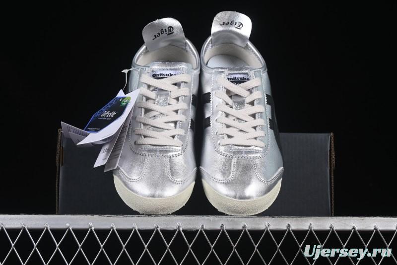 Onitsuka Tiger Mexico 66 Low-Top Leather Sneakers for Casual Running and Leisure - 1183B566-020