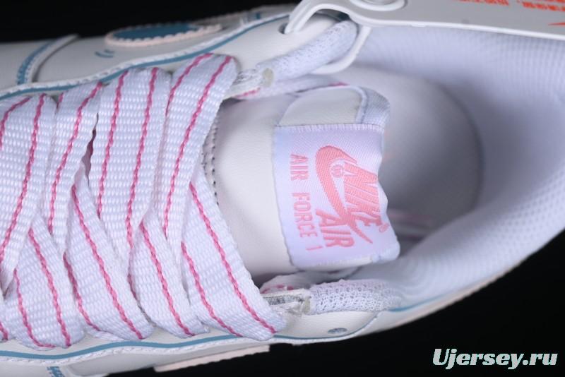 Nike Air Force 1 '07 Low Valentine's Day Limited Edition 2D Hand-Painted Graffiti Lollipop Casual Sneakers - TY0301-111