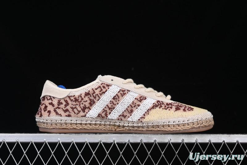 Adidas Clot x Originals Gazelle Indoor Retro Casual Slip-Resistant Wear-Resistant Low-Top Sneakers - IH3642