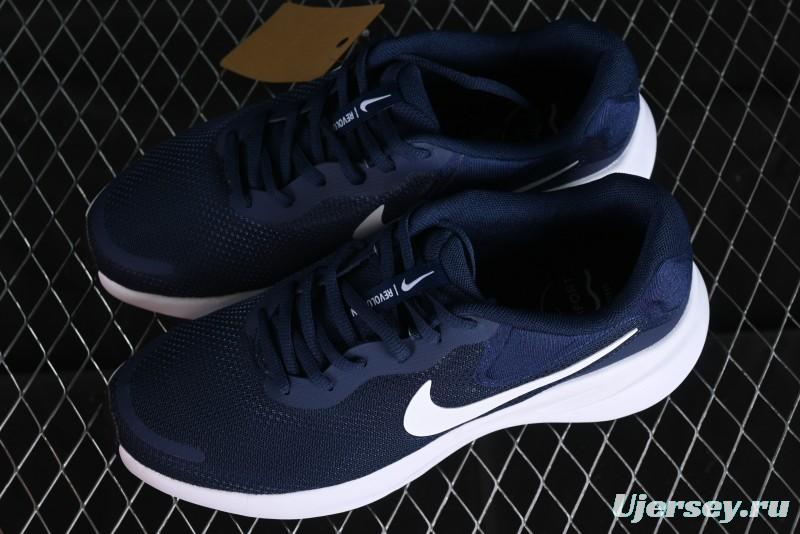 Nike Revolution 7 Wide Low-Top Running Shoes with Breathable Mesh and Durable Cushioning - FB2207-400