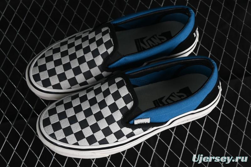 Vans Slip-On x Liberaiders Origami Checkerboard Low-Top Casual Sneakers - VN000V0SAPK