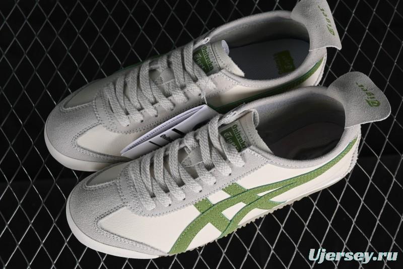 Onitsuka Tiger Mexico 66 Low-Top Leather Casual Running Shoes - 1183B391-202